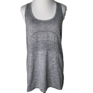 Lululemon Women's Gray Swiftly Tech Racerback T Shirt Size 10